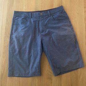 Puma 10" Golf Short (Men's) - size 32 in Heathered Navy